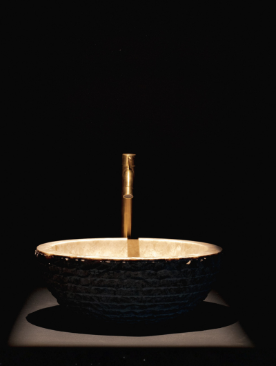 The Batik | Carved Marble Basin